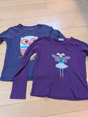 Mini boden Girls' Long-Sleeve Tops 7-8